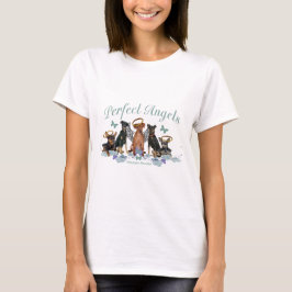 Camiseta Ropa perfecta del ángel del Pinscher miniatura