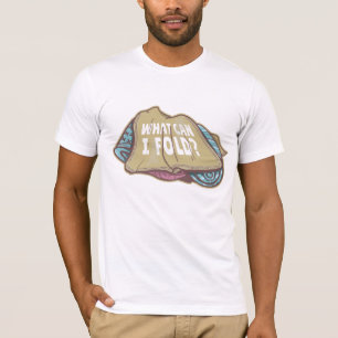 Camiseta Ropa plegable, día de lavandería