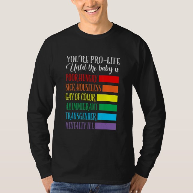 Camiseta Ropa Pro Vida (Anverso)