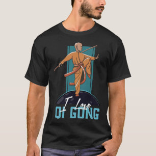 Camiseta Ropa Qi Gong para los ejercicios de tai chi con Ch