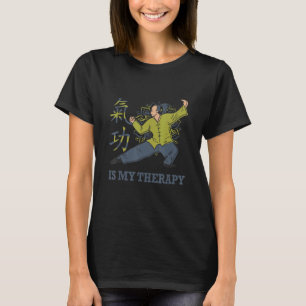 Camiseta Ropa Qi Gong para los ejercicios de tai chi con ch