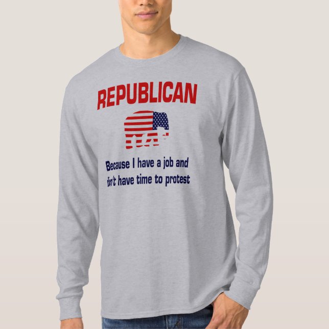 Camiseta Ropa republicana divertida (Anverso)