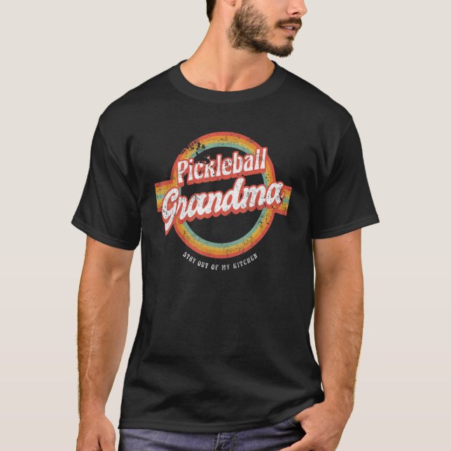 Camiseta Ropa retro de bolas de bolas de bolas para el día  (Anverso)