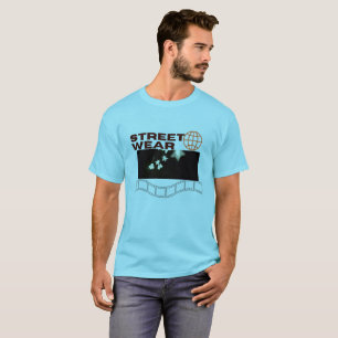 Camiseta Ropa Retro de Calle Estética Gráfica para Hombres