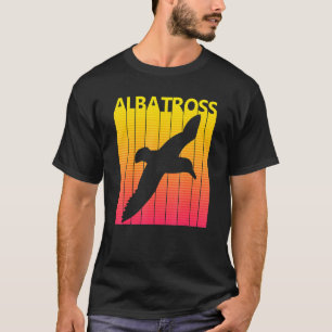 Camiseta Ropa retro de pájaro de Albatross