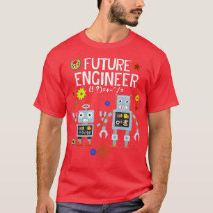 Camiseta Ropa Robótica De Ingenieros Futuros Para Adultos