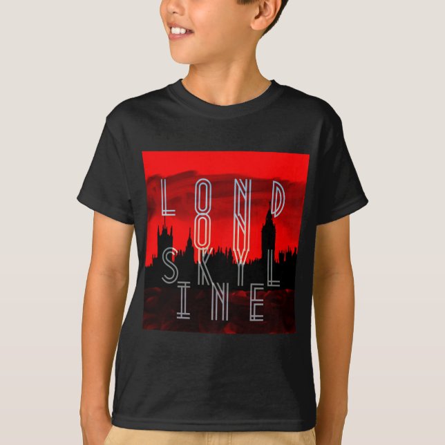Camiseta Ropa roja de Londres (Anverso)