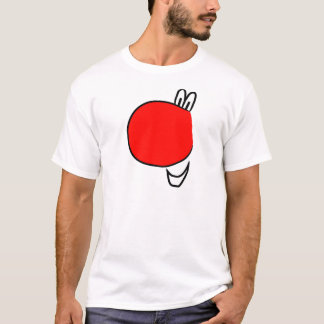 Camiseta Ropa roja de los días de la nariz