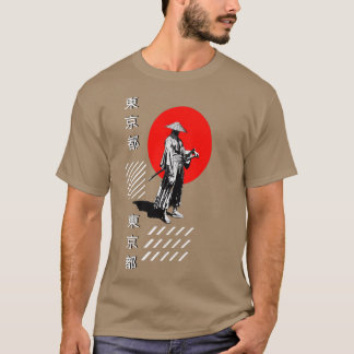 Camiseta Ropa Ronina de guerra japonesa estilo samurai