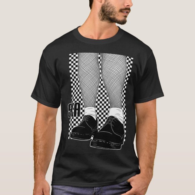 Camiseta Ropa Ska Reggae de Dos Tonos  2 Tonos (Anverso)