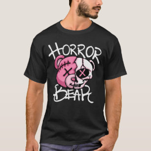 Camiseta Ropa urbana de oso de terror espeluznante