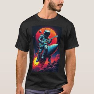 Camiseta Ropa Vintage Gráfica Concierto Vamos a Marte