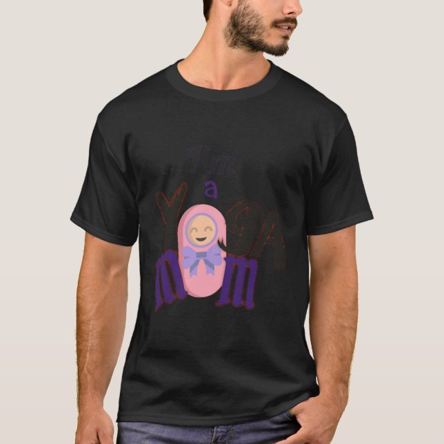 Camiseta Ropa Y Accesorios De Mamá De Yoga (Anverso)