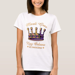 Camiseta Ropa y regalos de la corona del carnaval