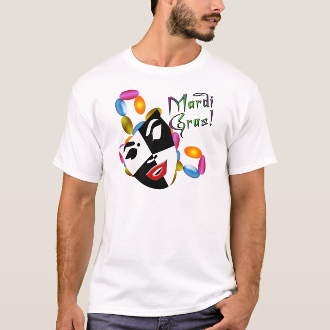 Camiseta ¡Ropa y regalos de la máscara del carnaval! (Anverso)