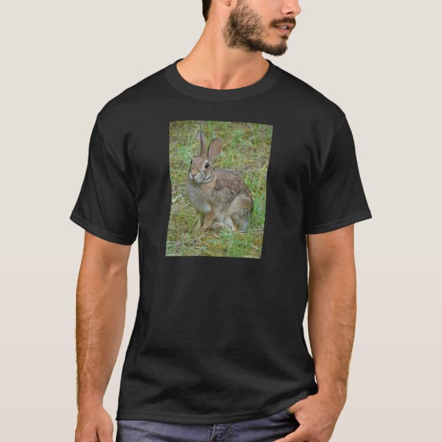 Camiseta Ropa y regalos del conejo salvaje del este (Anverso)