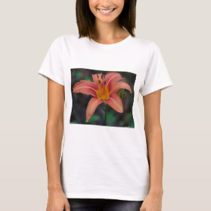 Camiseta Ropa y regalos encantadores de día de lirio castañ