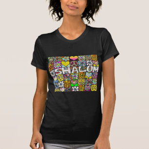 Camiseta Ropa y regalos retro psicodélicos de los 60 Shalom