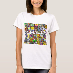 Camiseta Ropa y regalos retro psicodélicos de los 60 Shalom