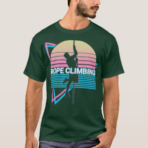 Camiseta Rope Climbing Rope Climber Retro