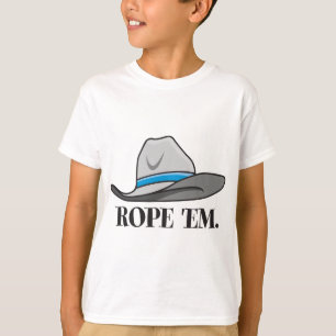 Camiseta Rope 'em cowboy