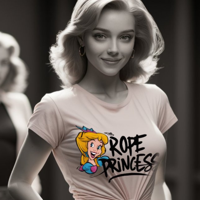Camiseta Rope princess shibari lover (rope princess shibari lover model gift)