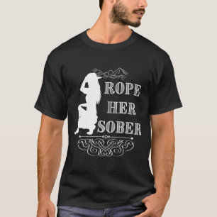 Camiseta Rope su Sobrio Aniversario A De La Vaquera Occiden