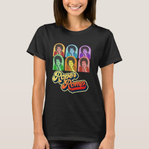 Camiseta Roper Romp Pop Art Sra. Roper Three's Company Retr