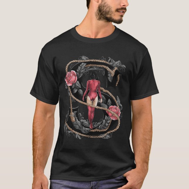 Camiseta Ropes y rosas (Anverso)