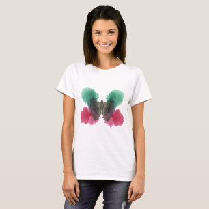 Camiseta Rorschach Inkblot Test. No me llames loca