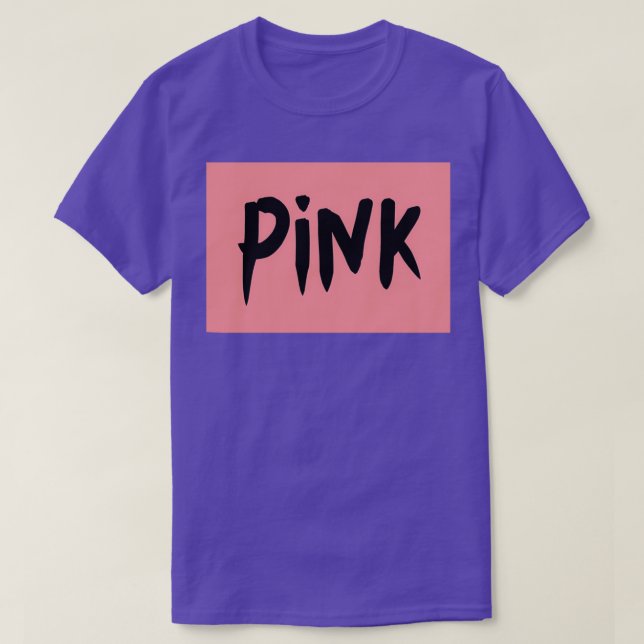 Camiseta Rosa (Diseño del anverso)