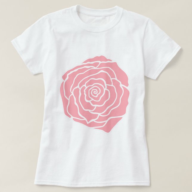 Camiseta Rosa (Diseño del anverso)