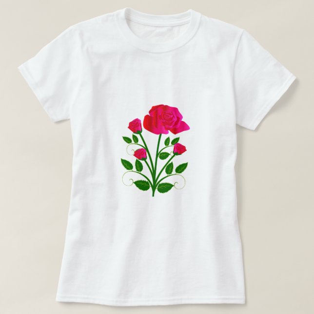 Camiseta Rosa (Diseño del anverso)