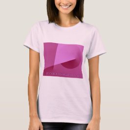 Camiseta rosa