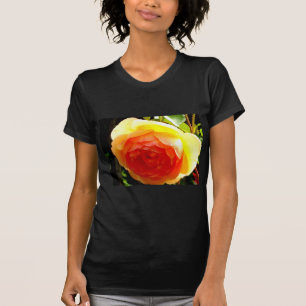Camiseta Rosa amarilla