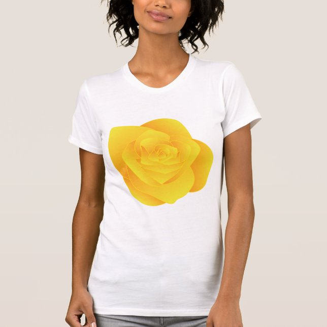 Camiseta Rosa Amarilla (Anverso)