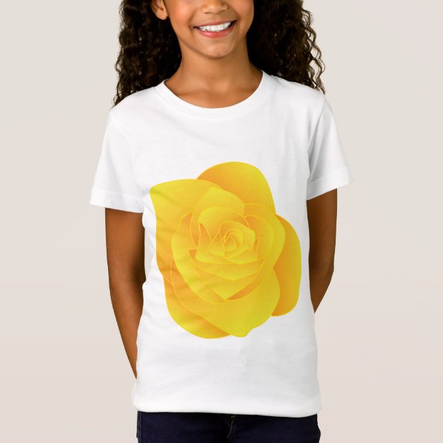 Camiseta Rosa Amarilla (Anverso)