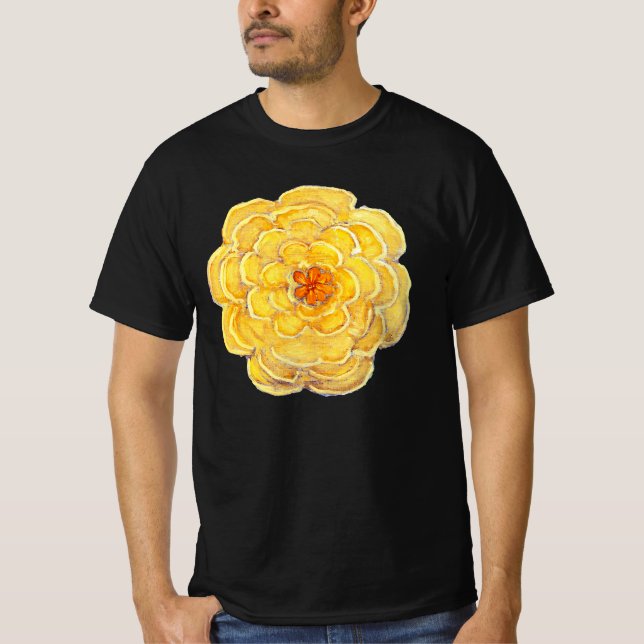 Camiseta Rosa amarilla | Hilma af Klint | (Anverso)