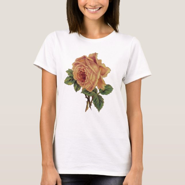 Camiseta Rosa amarillo (Anverso)