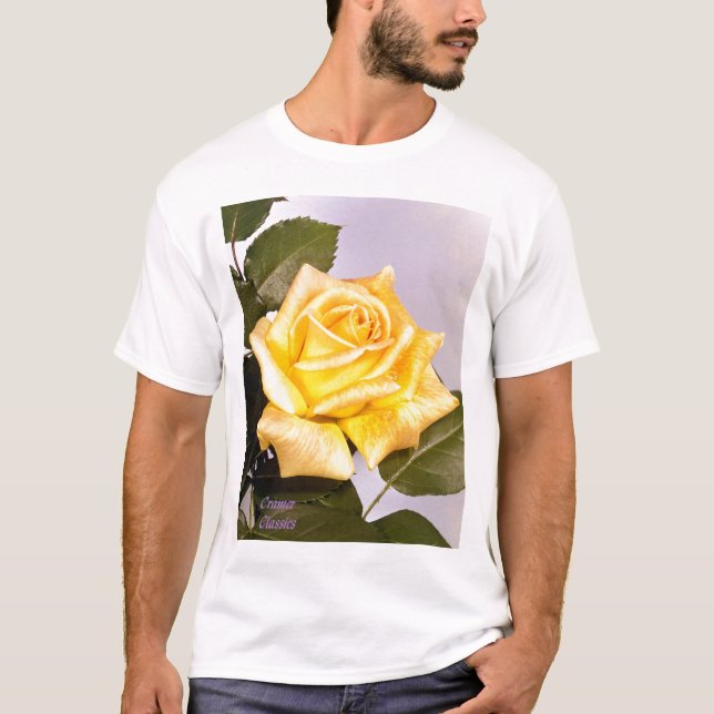 Camiseta Rosa amarillo (Anverso)