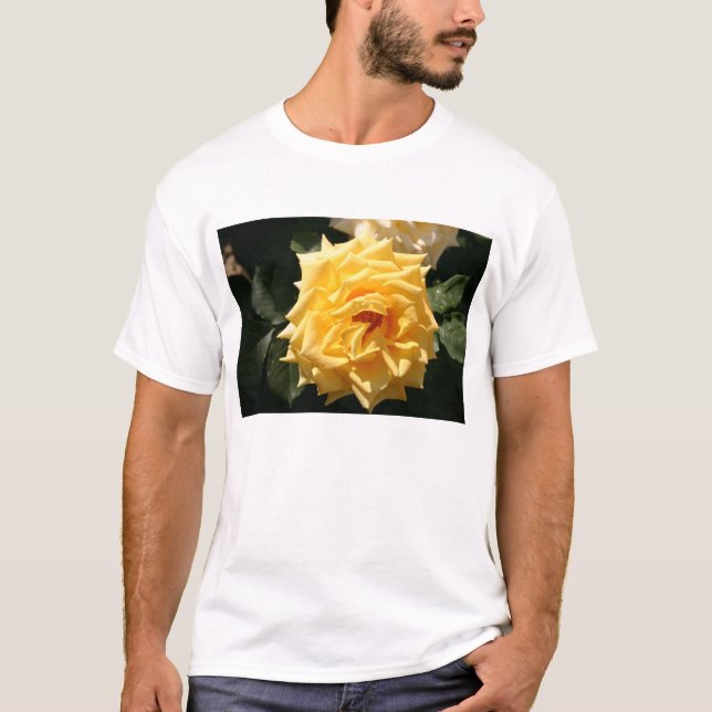 Camiseta Rosa amarillo (Anverso)