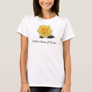 Camiseta Rosa amarillo de Tejas