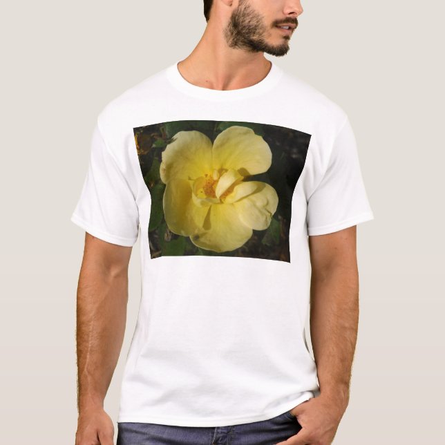 Camiseta Rosa amarillo salvaje (Anverso)