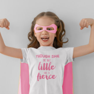 Camiseta Rosa Aunque sea pequeña, es fuerte
