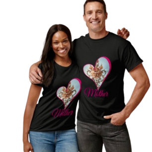Camiseta Rosa Barroca  