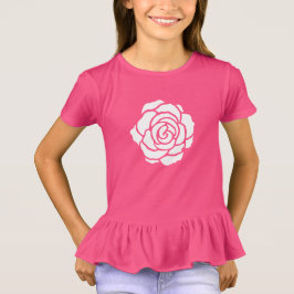 Camiseta Rosa Blanca (niño)