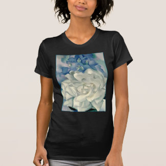 Camiseta Rosa blanco y Larkspur del atontamiento Georgia