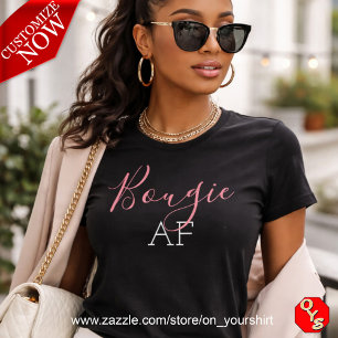 Camiseta Rosa Bougie AF