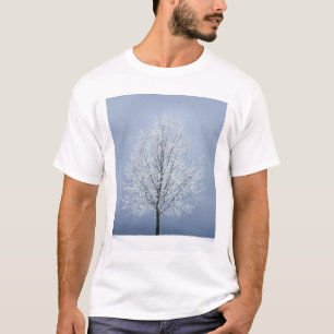 Camiseta Rosa, Canadá, Manitoba, Grande Pointe. Niebla y es
