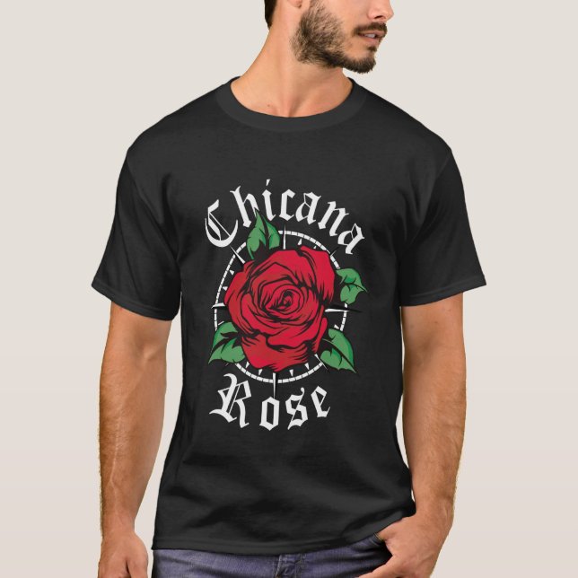 Camiseta Rosa Chicana Chicana (Anverso)